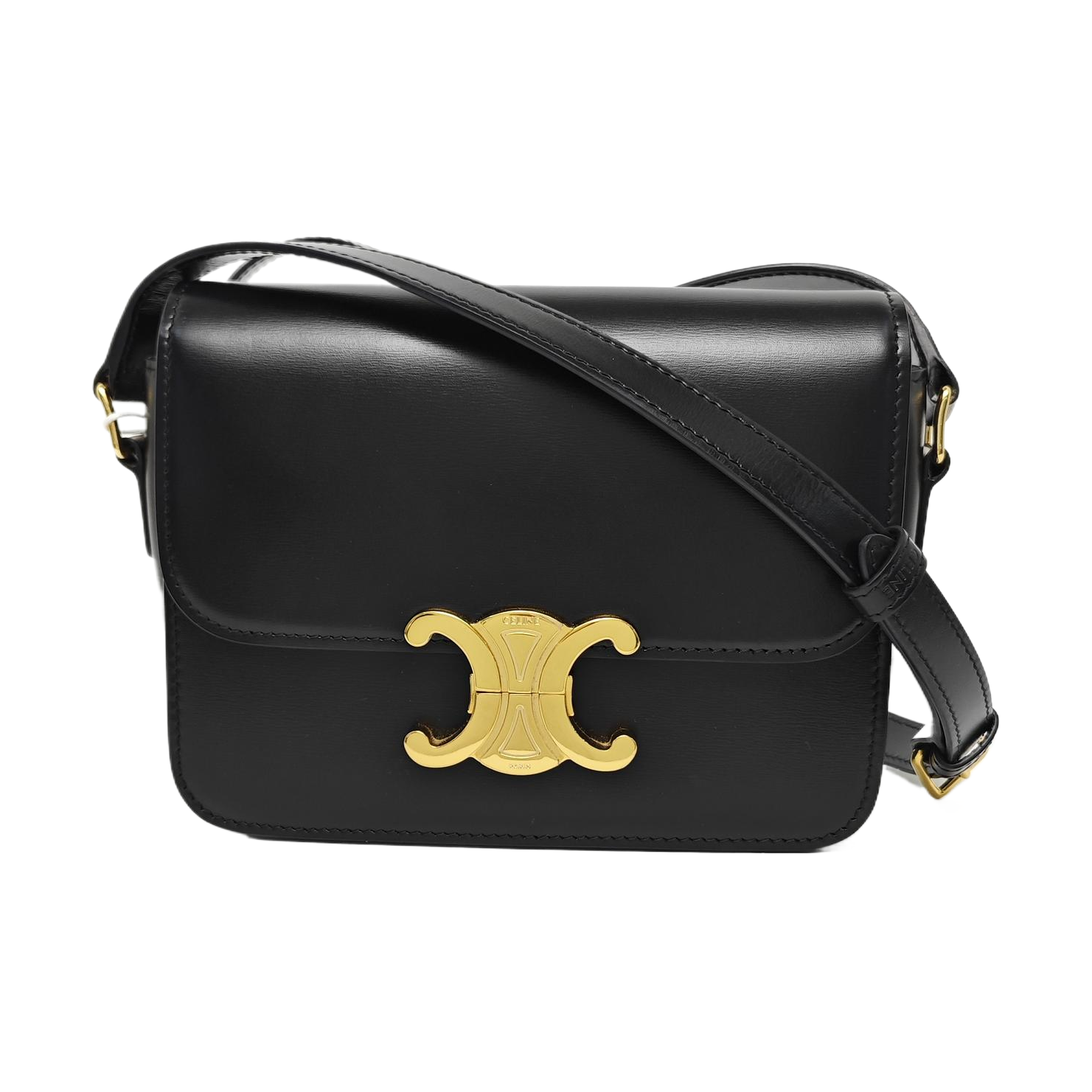 TRIOMPHE Teen Calfskin Black