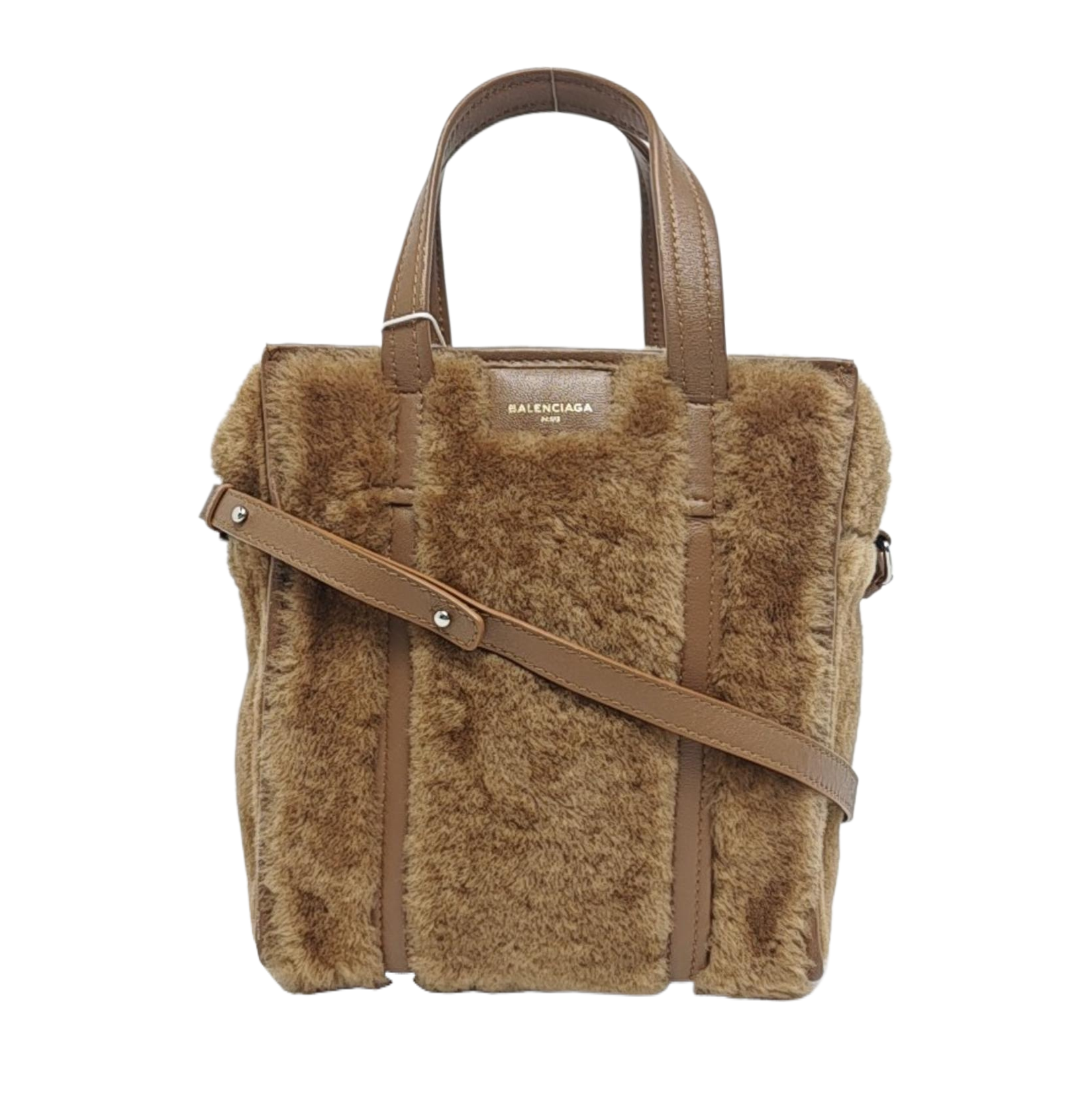 Authenticated pre-owned  Bazar Fur Brown - Tote Bag at Looply