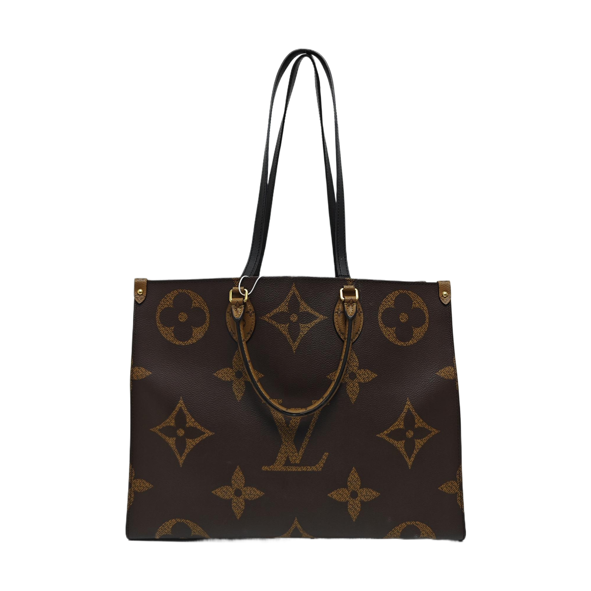 ONTHEGO GM Monogram Coated Canvas Brown