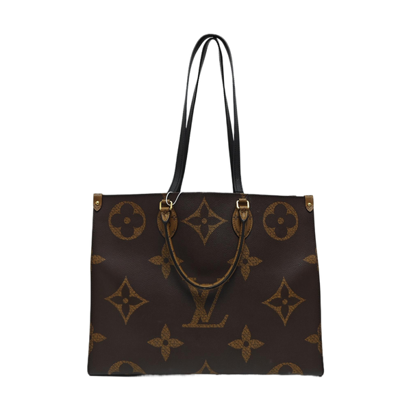 ONTHEGO GM Monogram Coated Canvas Brown