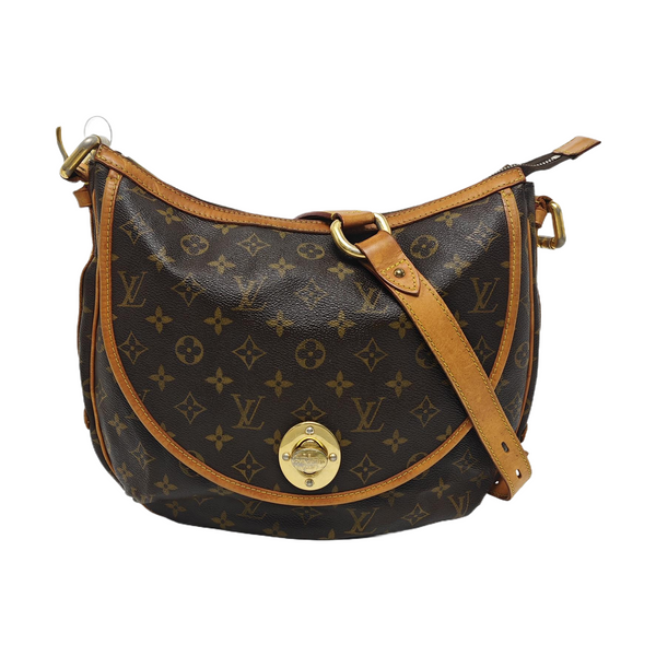 TULUM GM Monogram Coated Canvas Brown