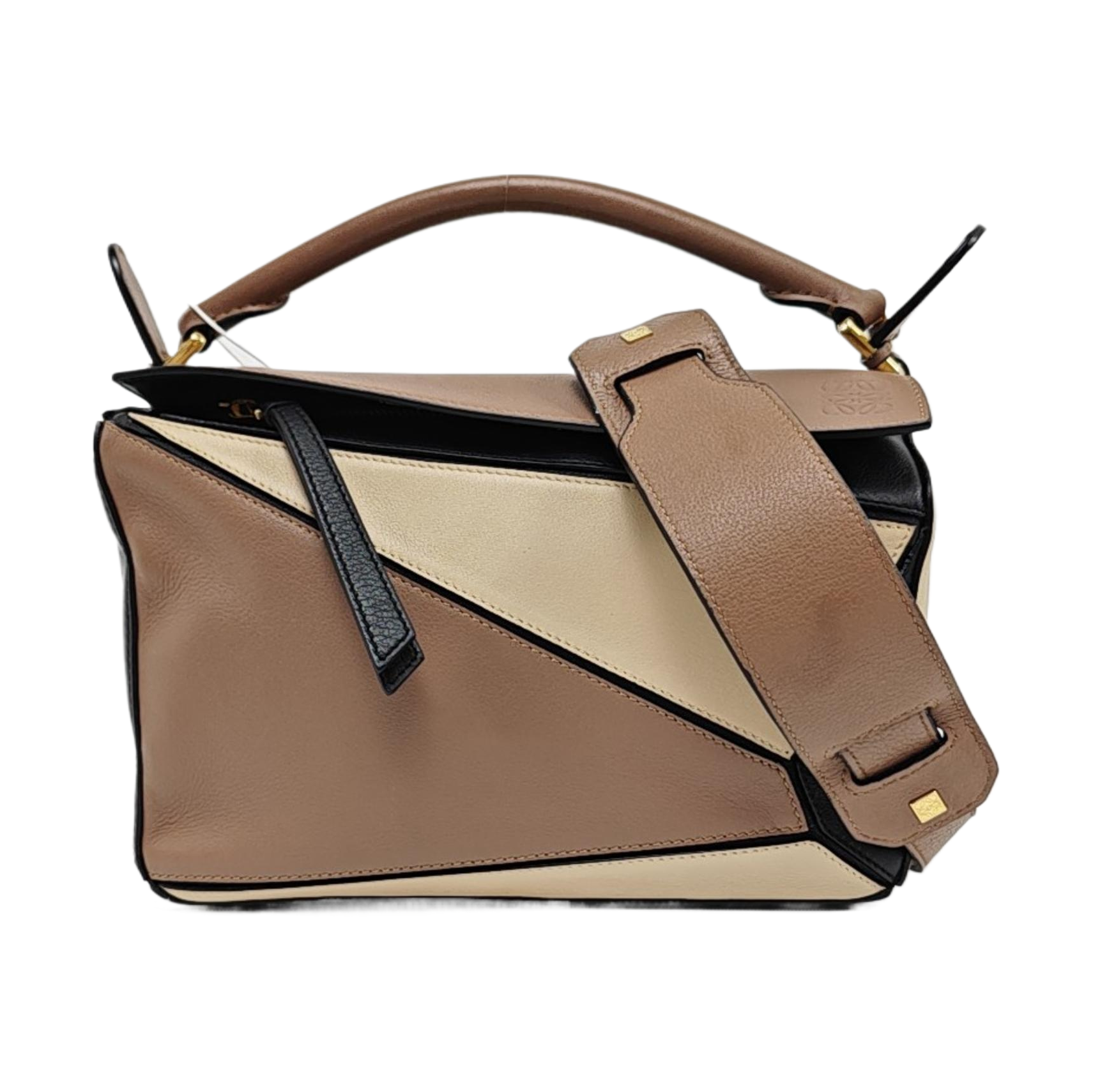 Puzzle Small Calfskin Multicolor