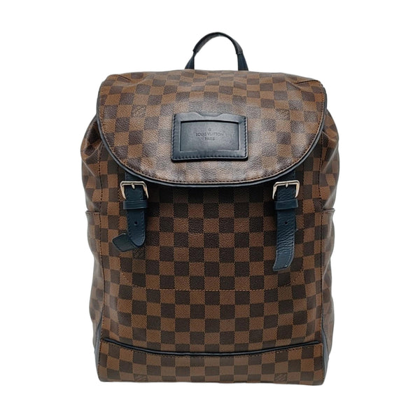 Damier Ebene Coated Canvas Brown
