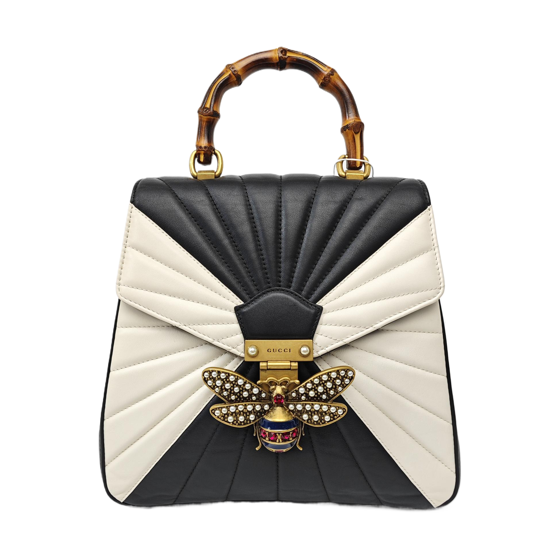 Queen Margaret Quilted Calfskin Multicolor