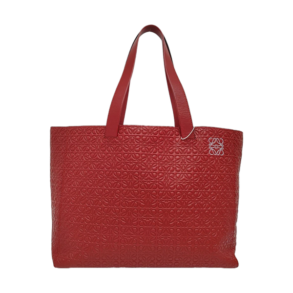 Eastwest Monogram Calfskin Red