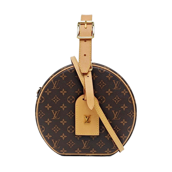BOITE CHAPEAU PM Monogram Coated Canvas Brown