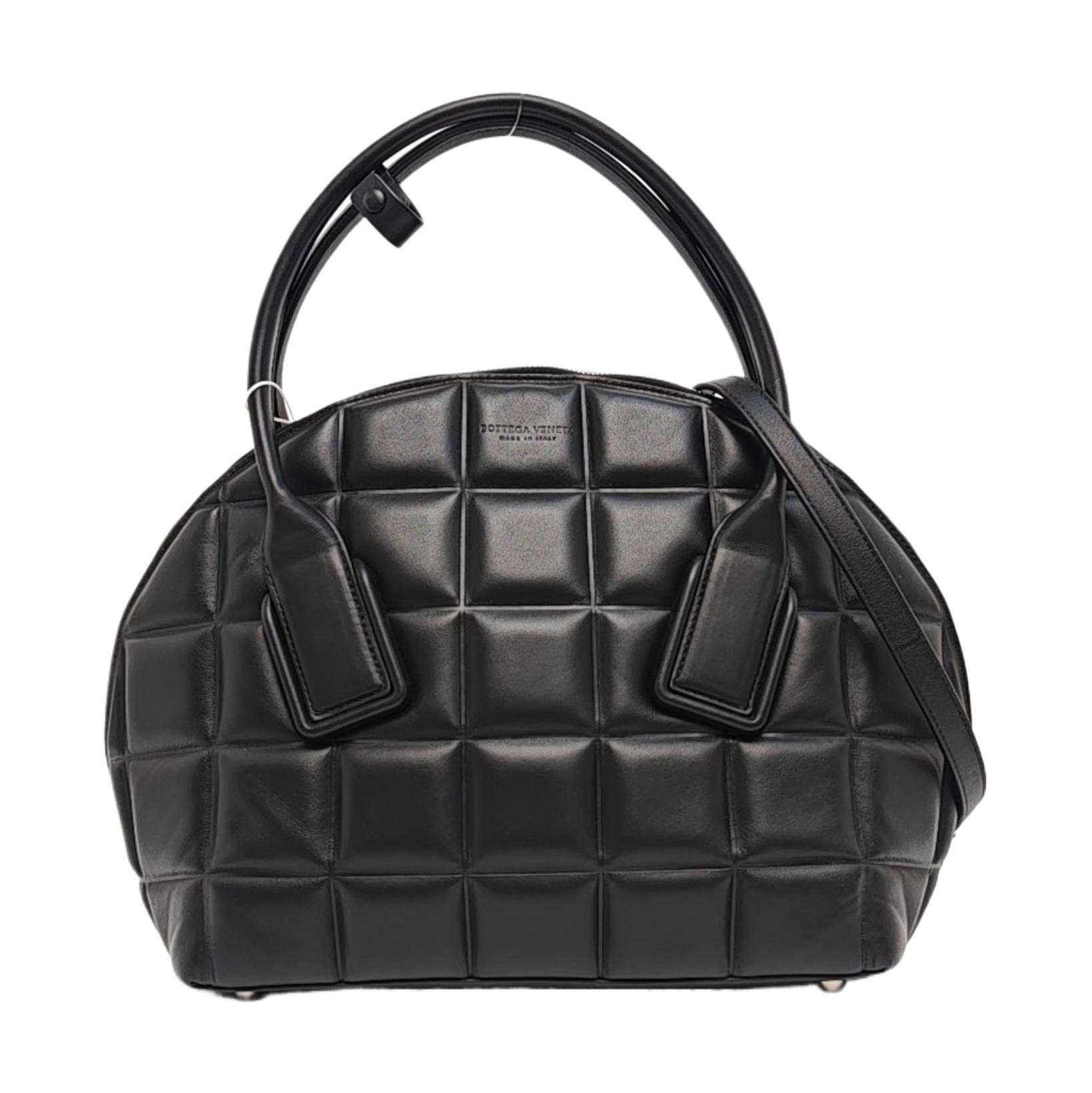 BV Swoop Medium Calfskin Black