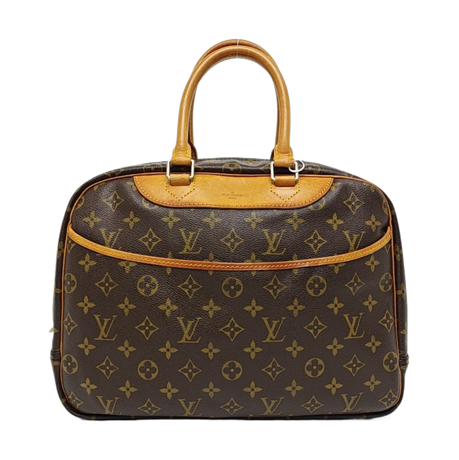 DEAUVILLE Monogram Coated Canvas Brown