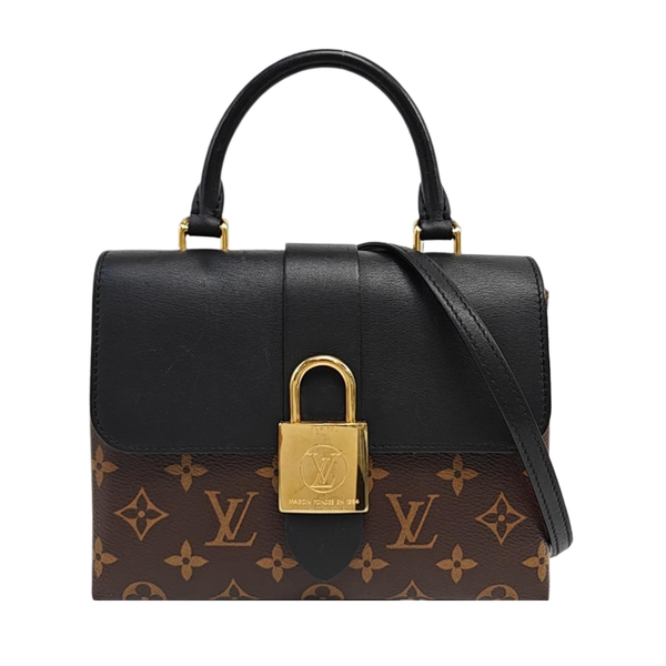 LOCKY BB Monogram Coated Canvas Brown