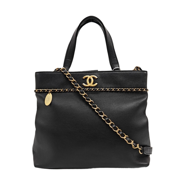 Quilted Calfskin Black