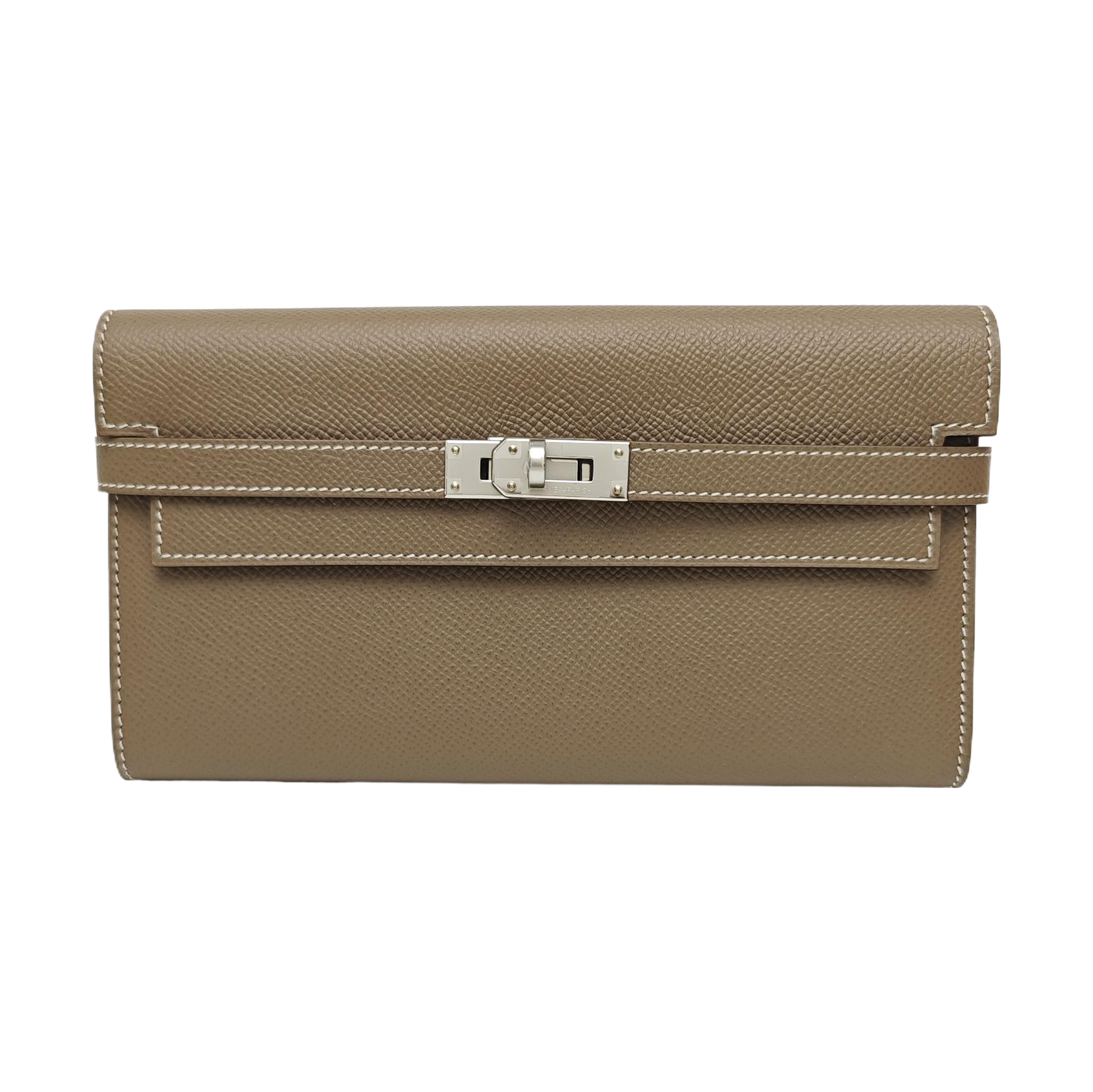Kelly 20 Epsom Gray Wallet