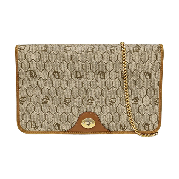 Vintage Honeycomb Coated Canvas Brown