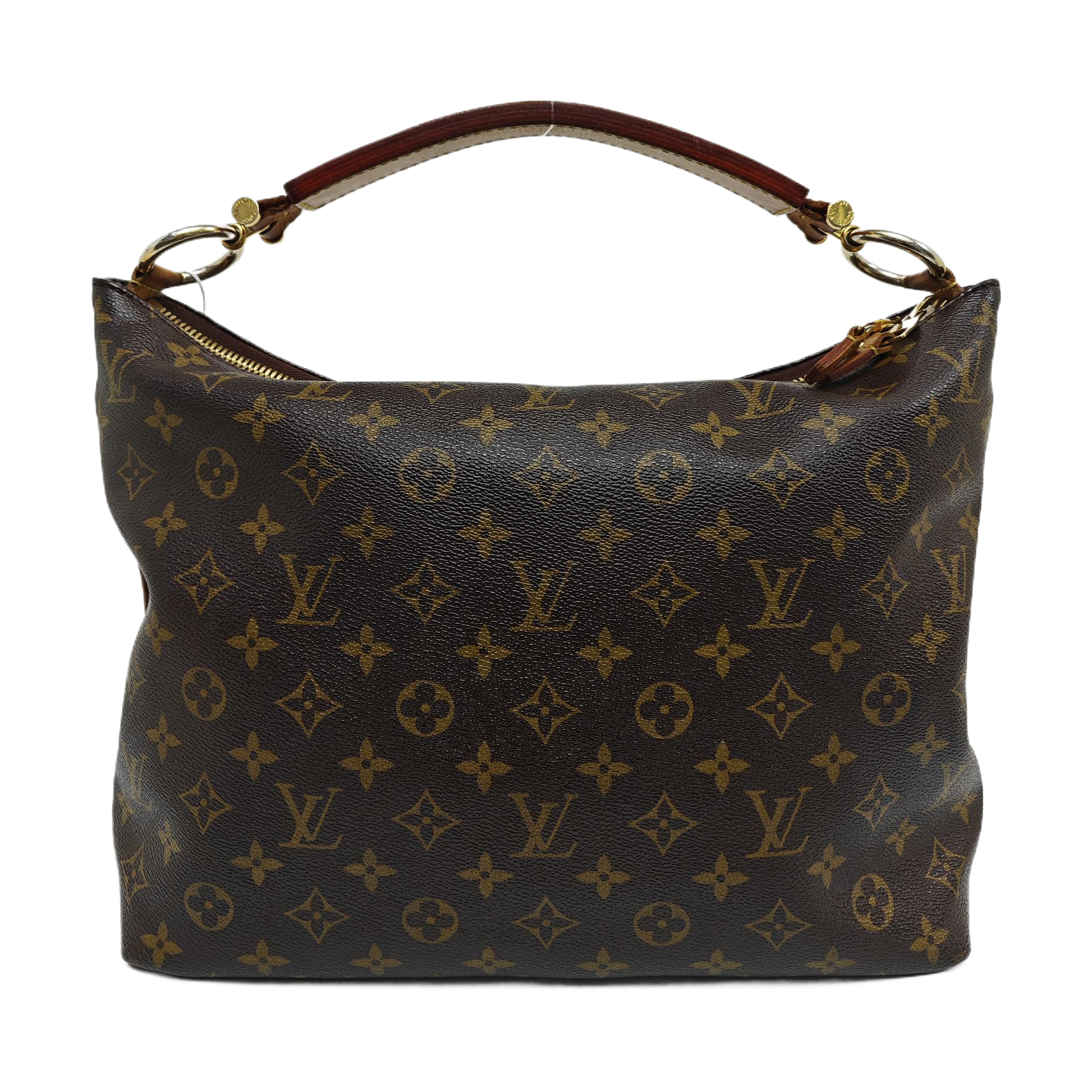 VINTAGE SULLY PM Monogram Coated Canvas Brown