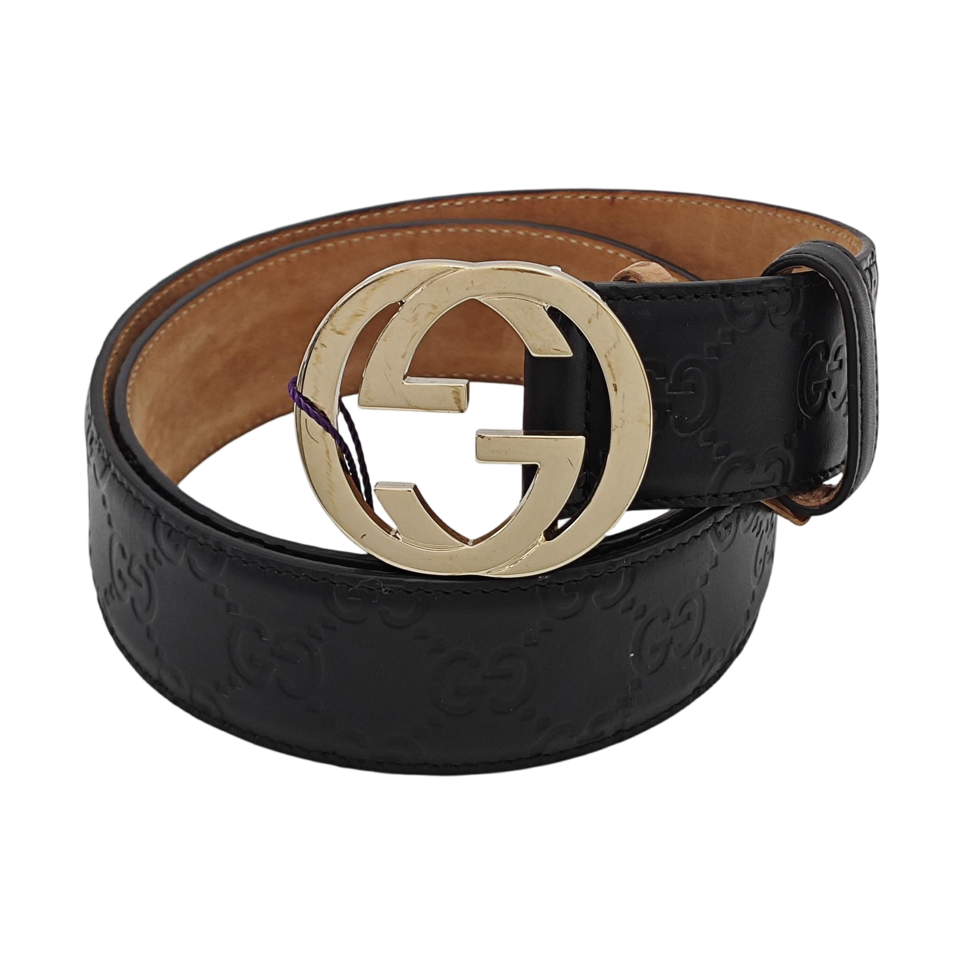 Leather Belt Black