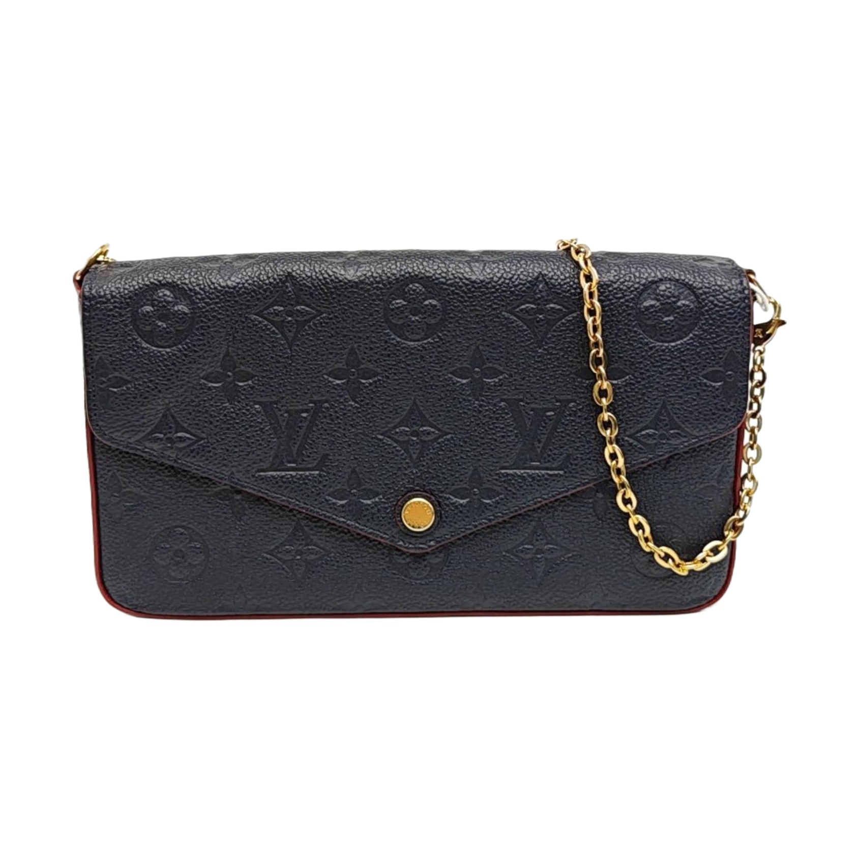 FÉLICIE Monogram Calfskin Blue
