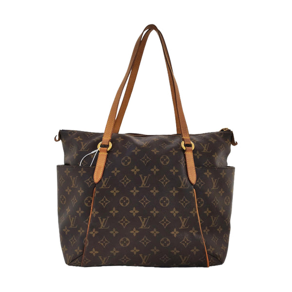 TOTALLY MM Monogram Coated Canvas Brown