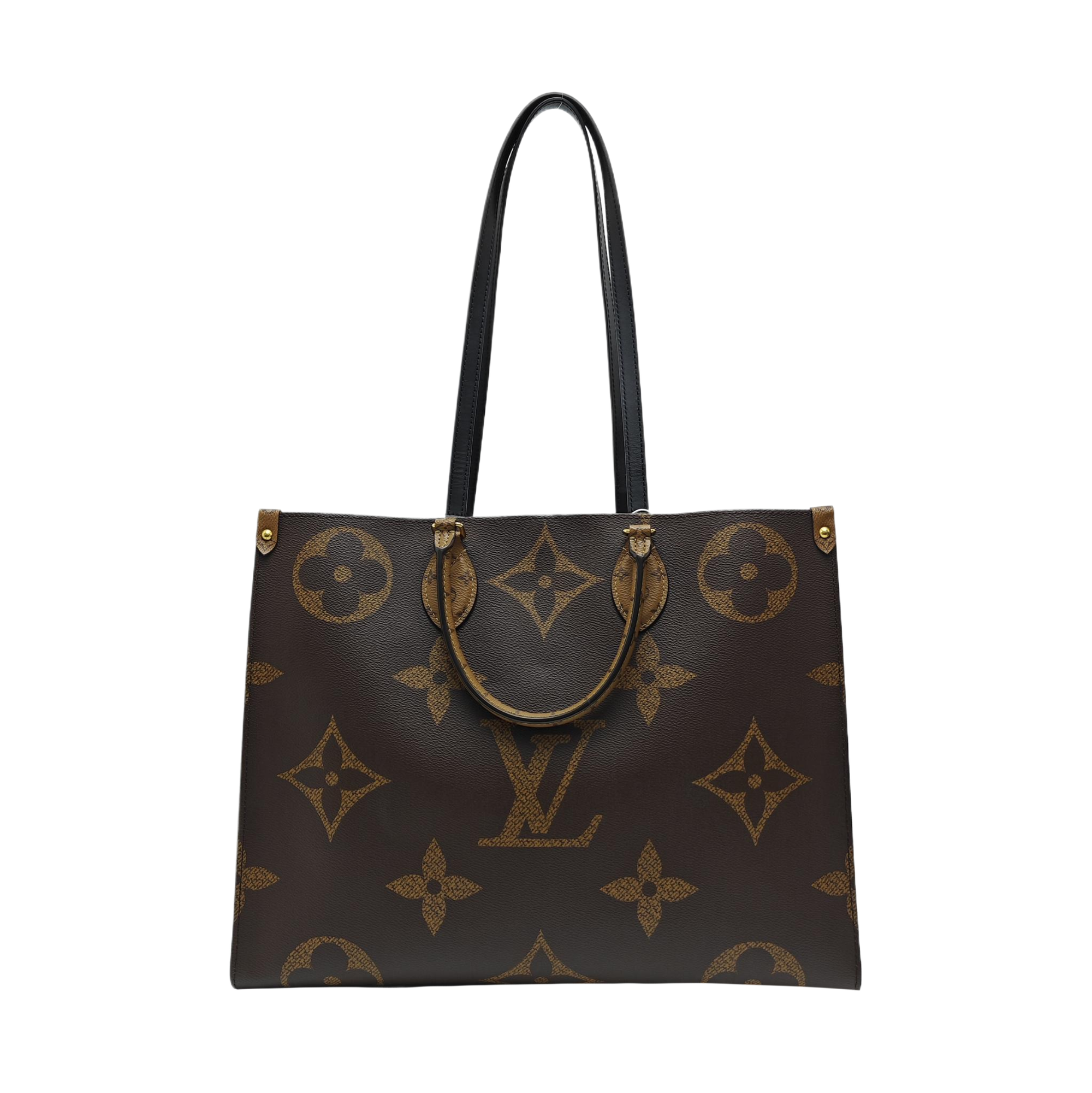 ONTHEGO GM Monogram Coated Canvas Brown