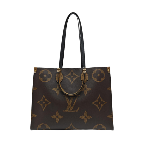 ONTHEGO GM Monogram Coated Canvas Brown