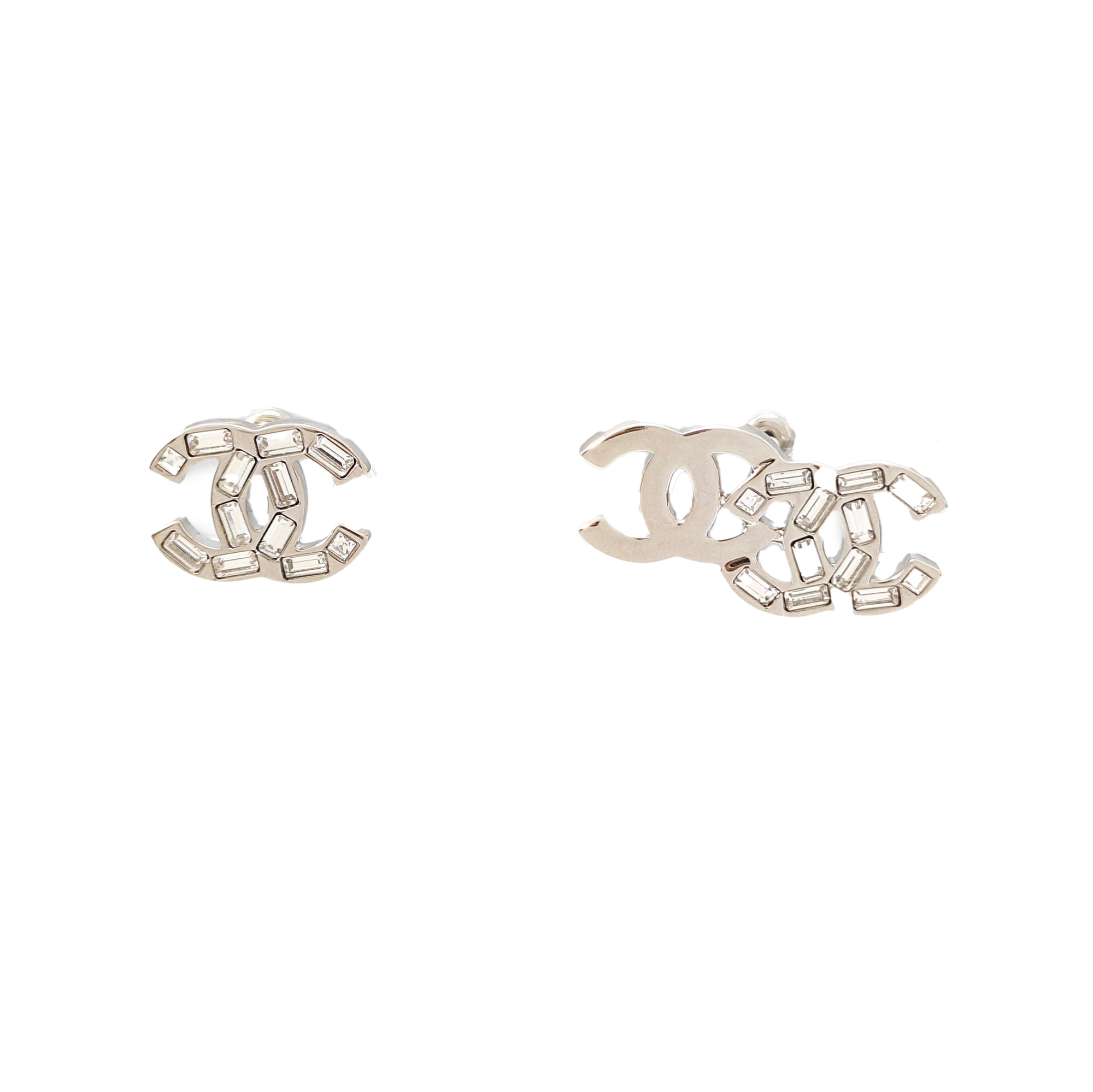 Metal Silver Stud Earrings