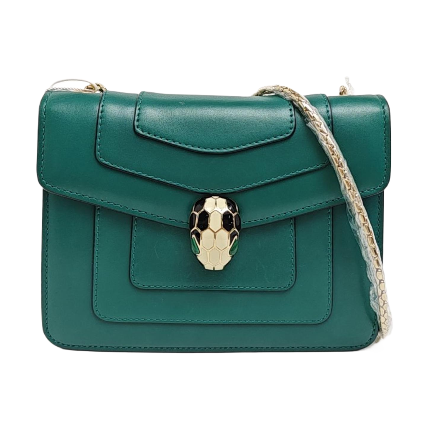 SERPENTI FOREVER Small Calfskin Green