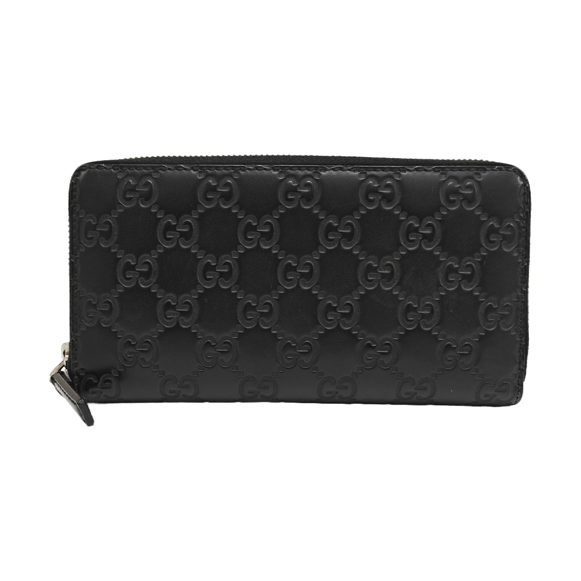 Monogram Calfskin Wallet Black