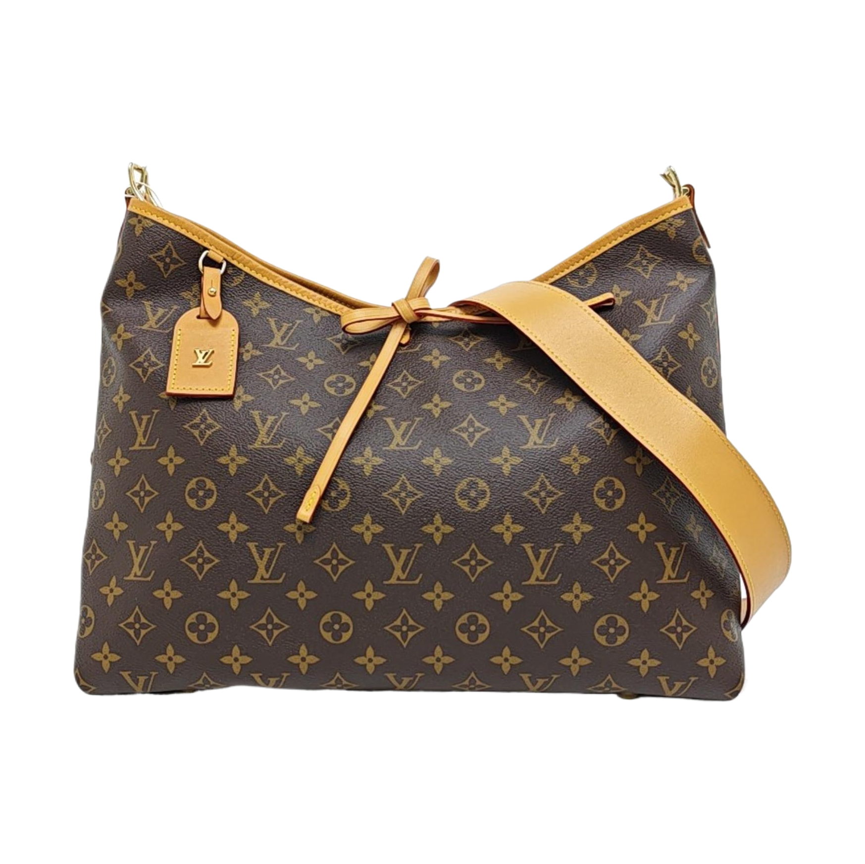 CARRYALL MM Monogram Coated Canvas Brown