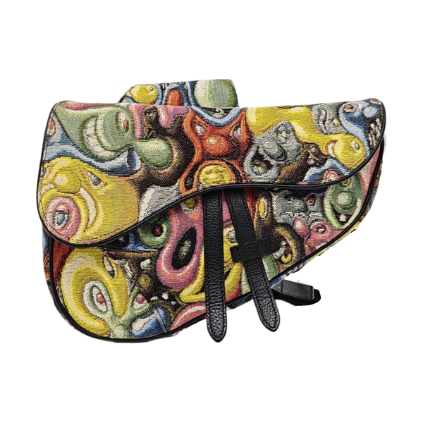 Dior And Kenny Scharf Fabric Multicolor