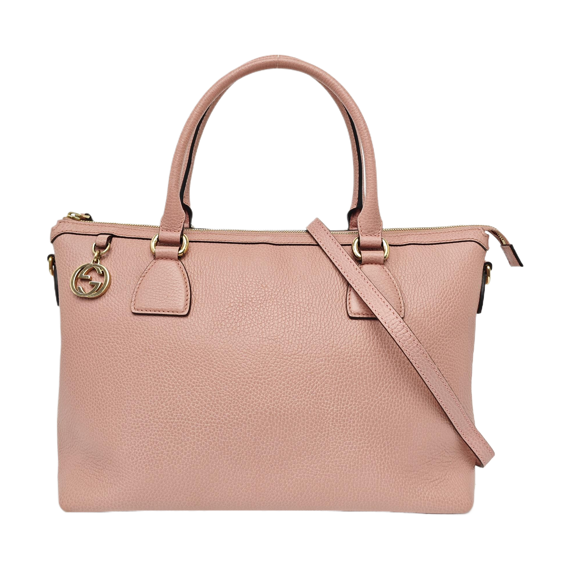 Calfskin Tote Bag Pink