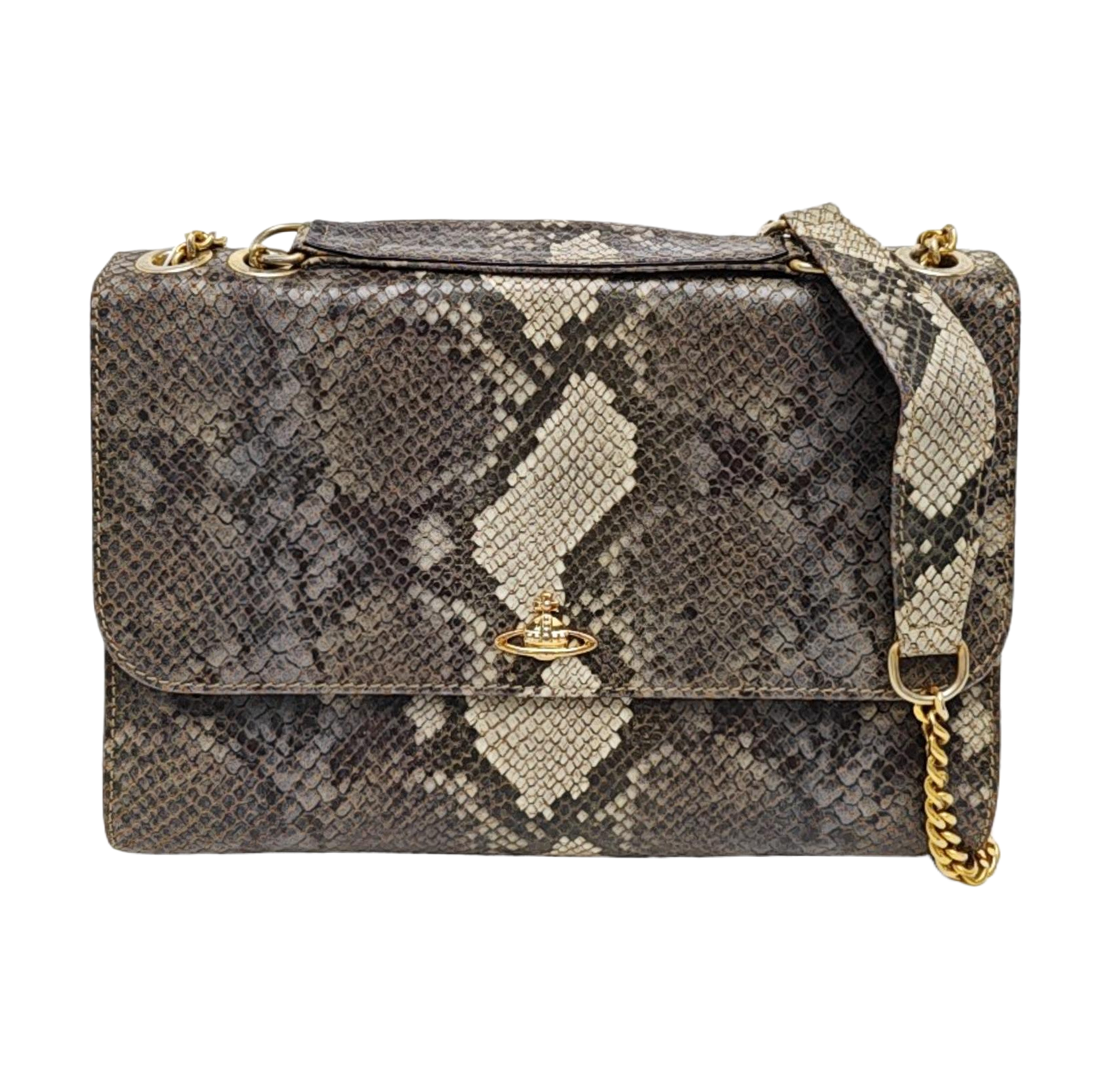 Leather Shoulder Bag Multicolor