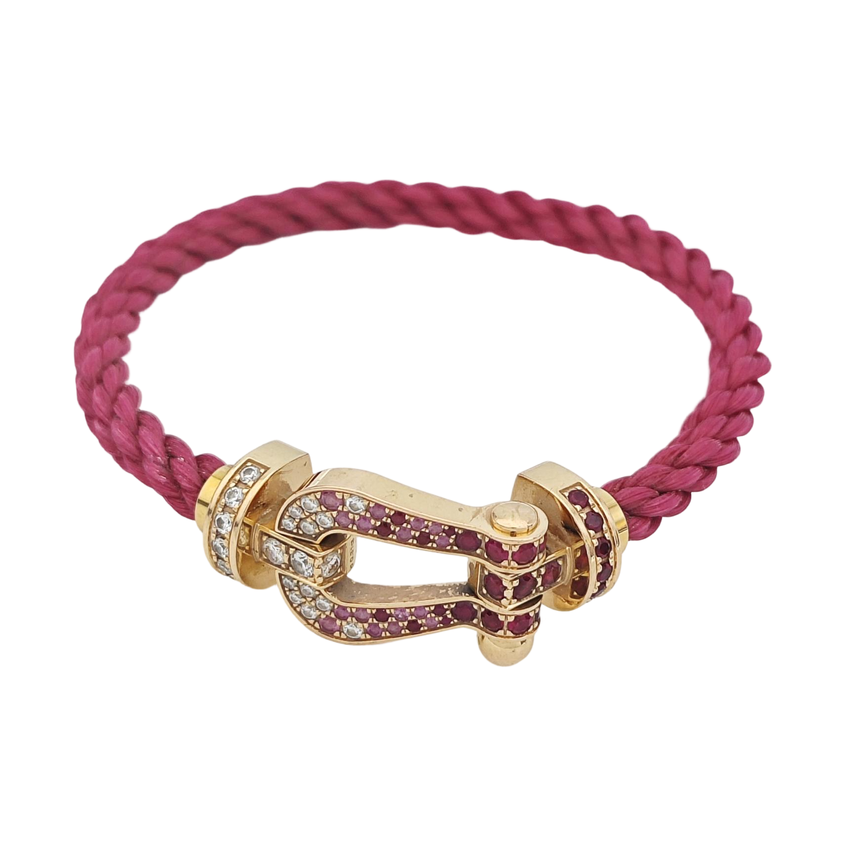 Force 10 Fabric Red Bracelet