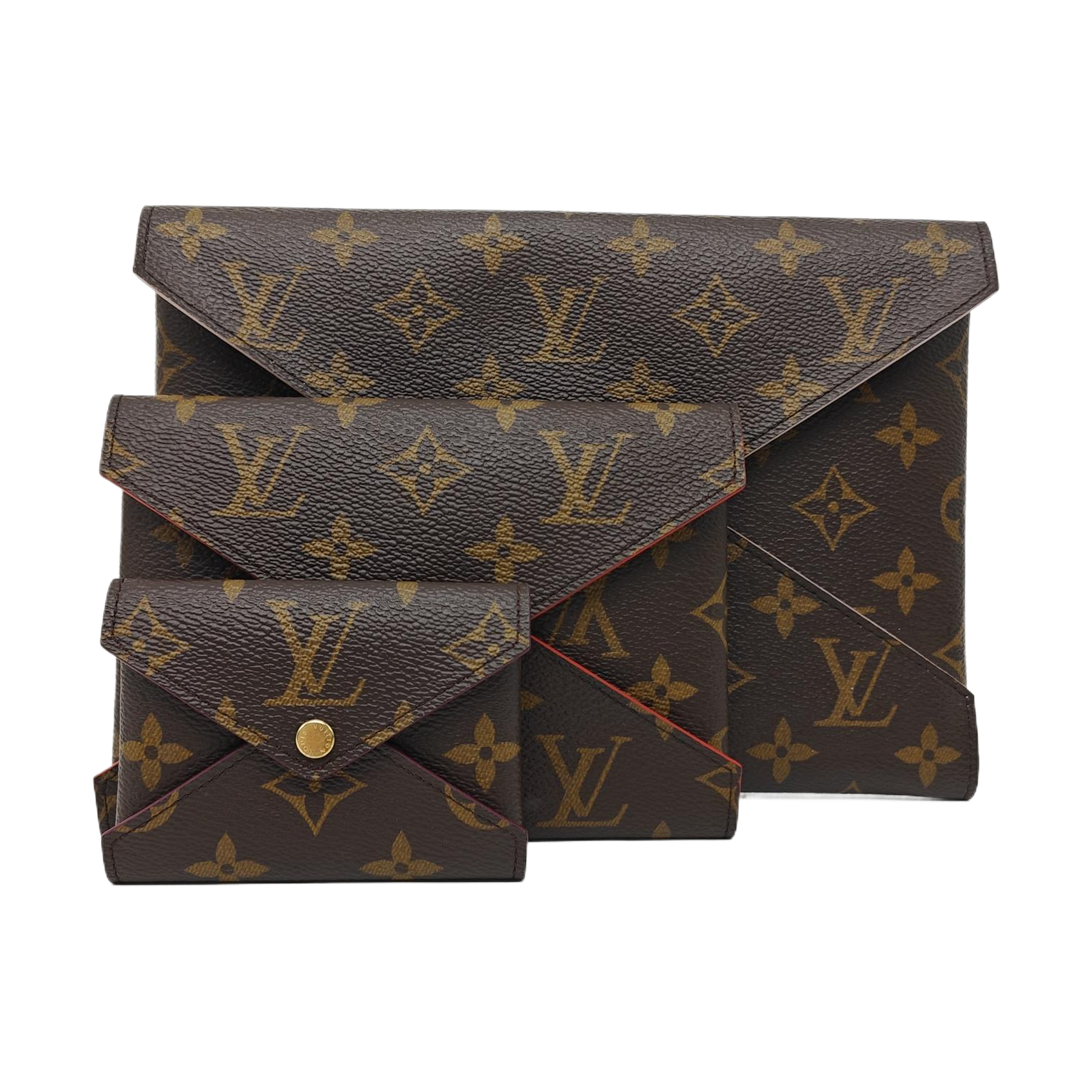 KIRIGAMI Monogram Coated Canvas Brown