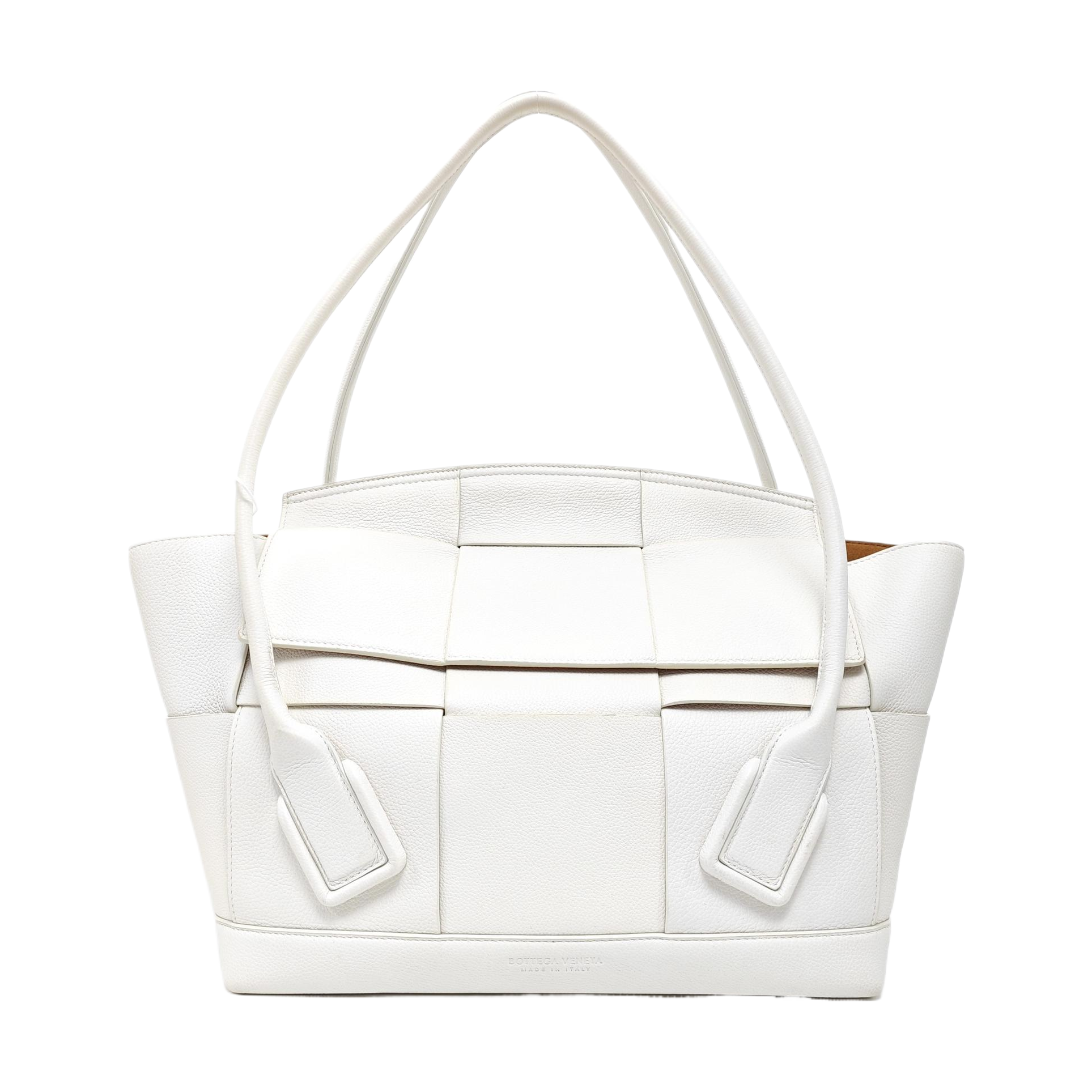 Arco Small Calfskin White