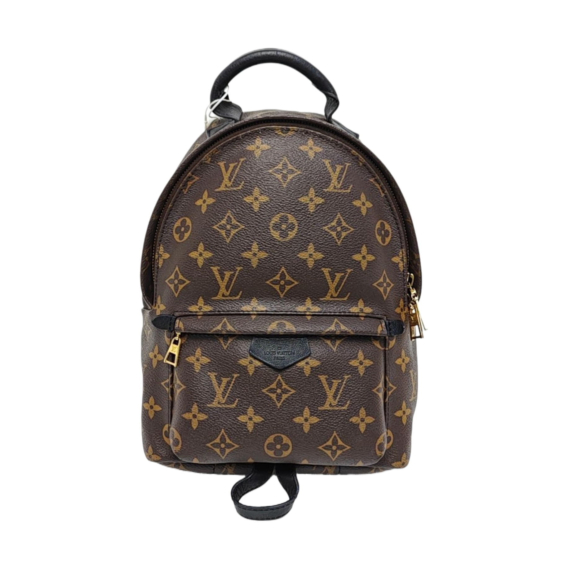 PALM SPRINGS PM Monogram Coated Canvas Brown