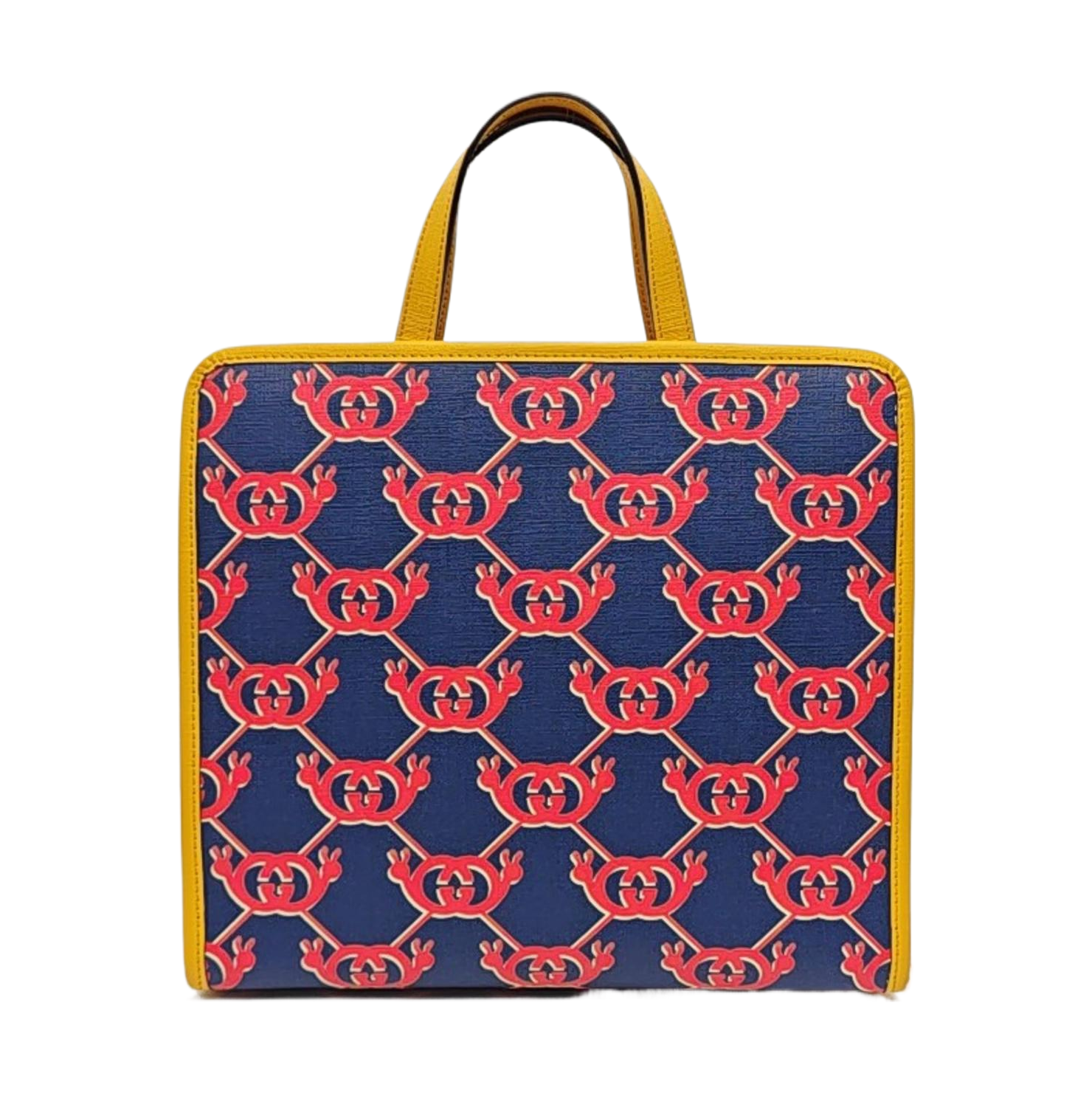 Monogram Coated Canvas Blue