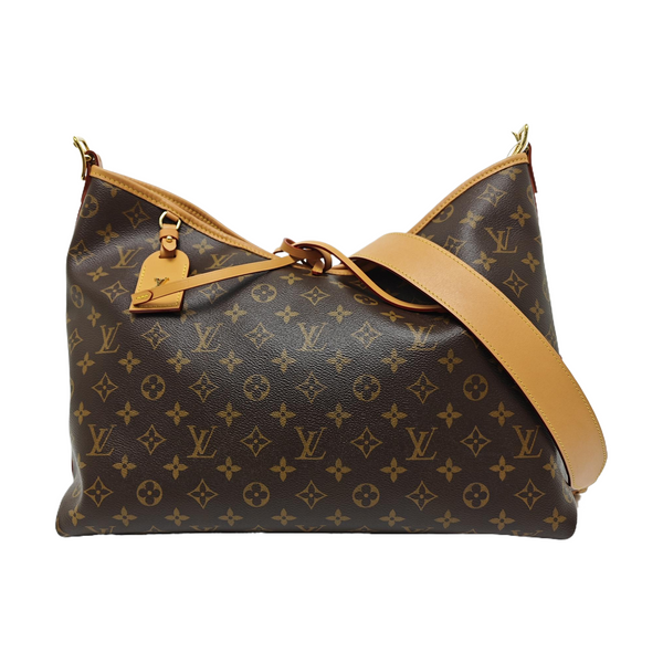 CARRYALL MM Monogram Coated Canvas Brown