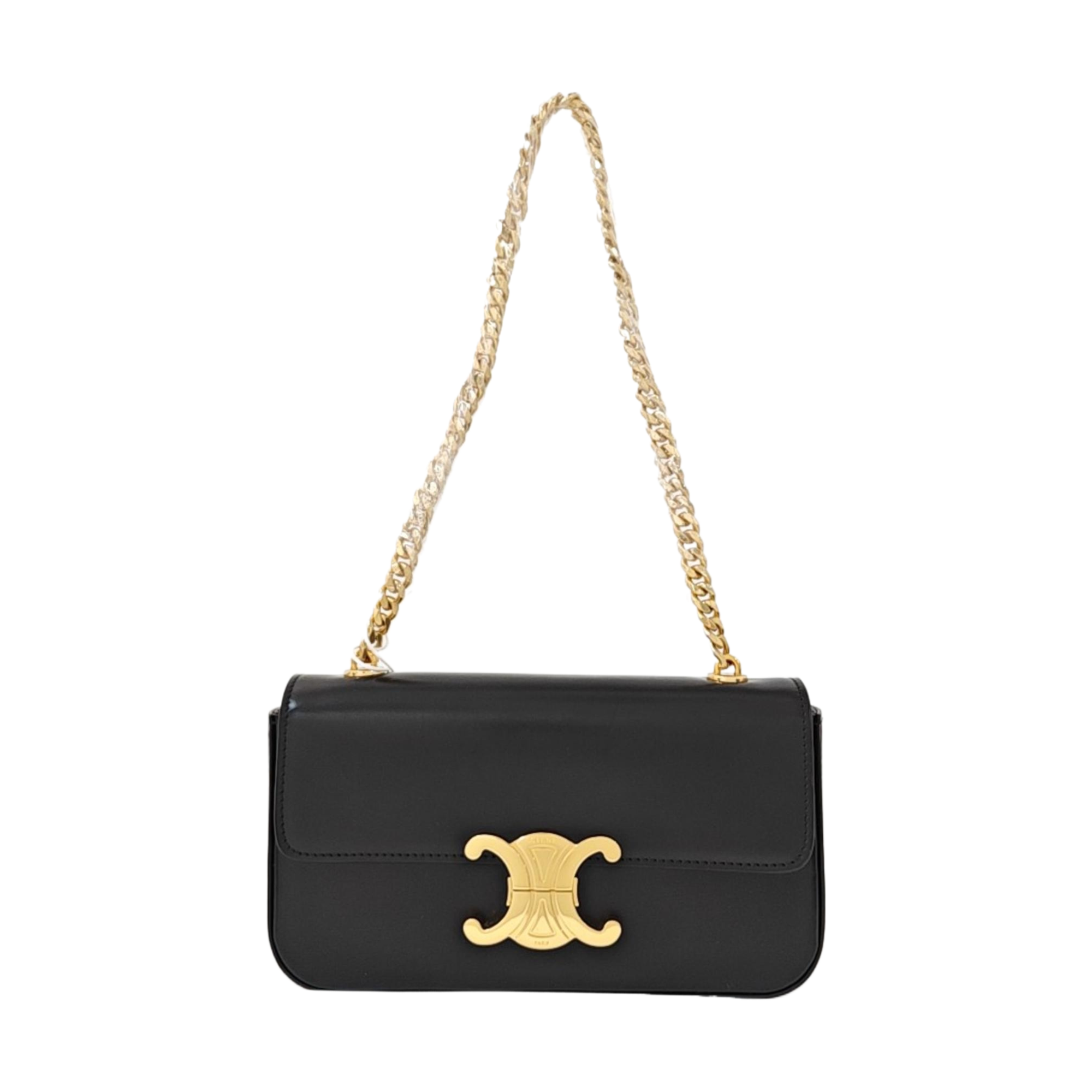 CLAUDE Calfskin Black
