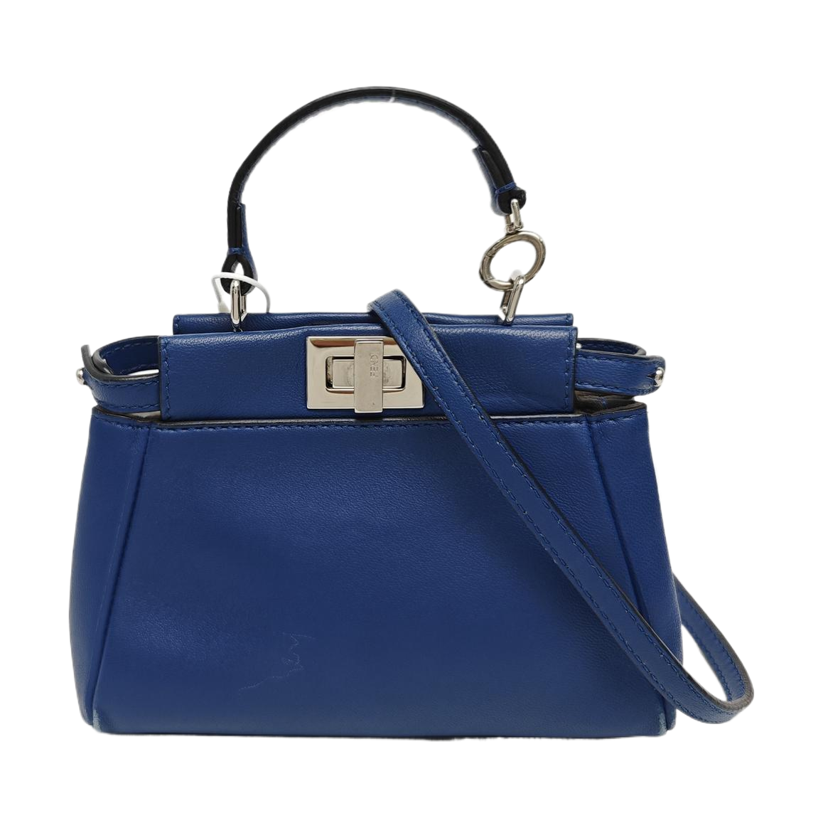 Peekaboo Mini Lambskin Blue