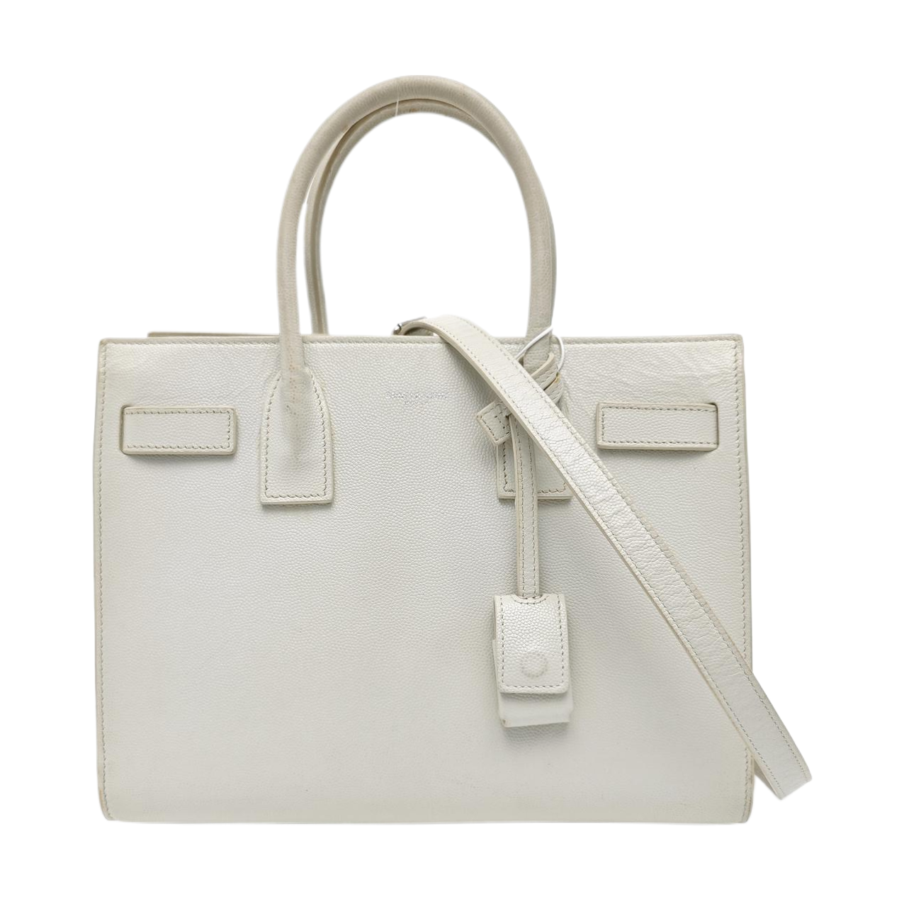 SAC DE JOUR Calfskin White