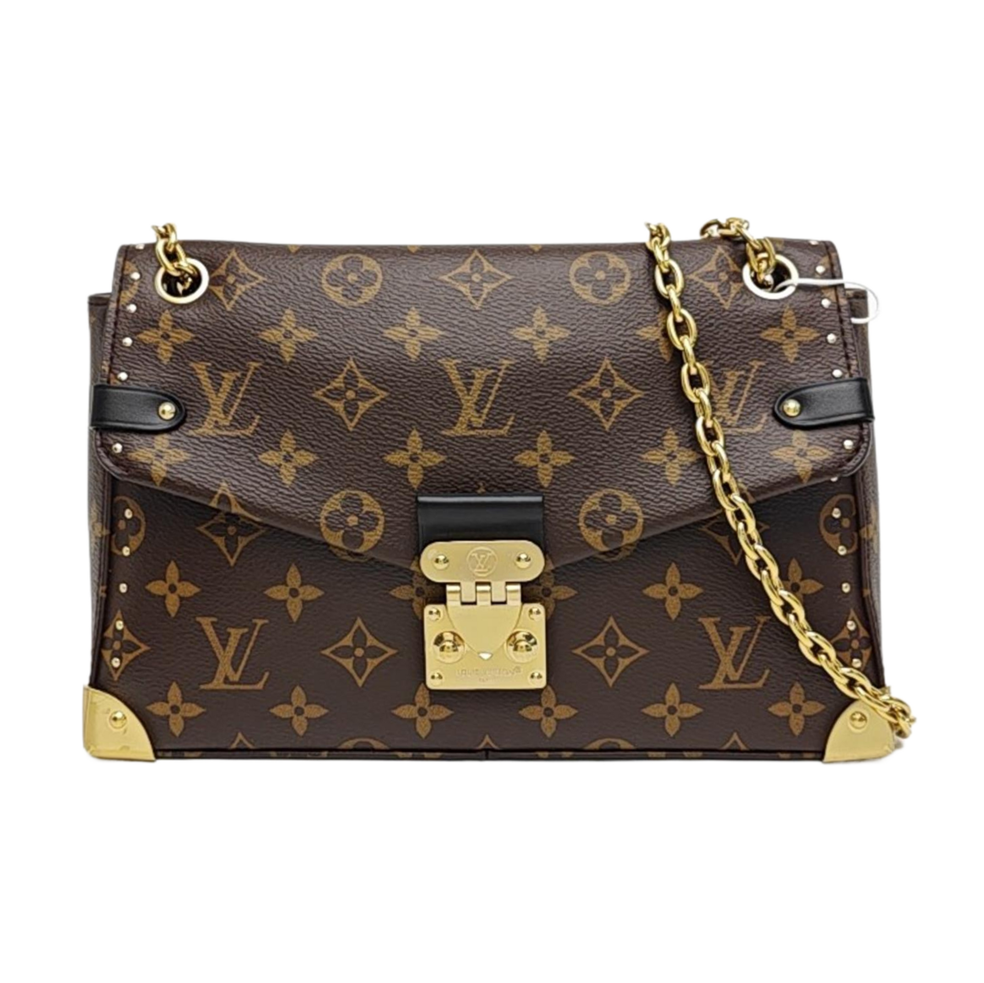TRUNKIE Monogram Coated Canvas Brown
