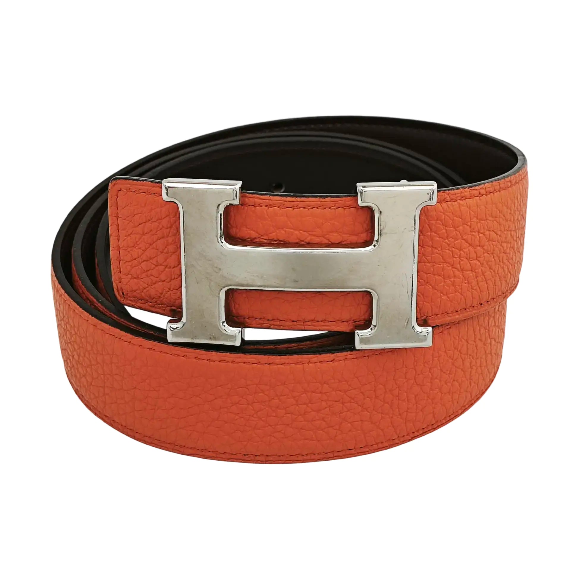 Leather Belt Red