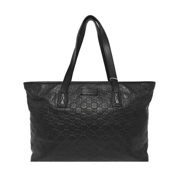 GG Imprime Monogram Calfskin Black