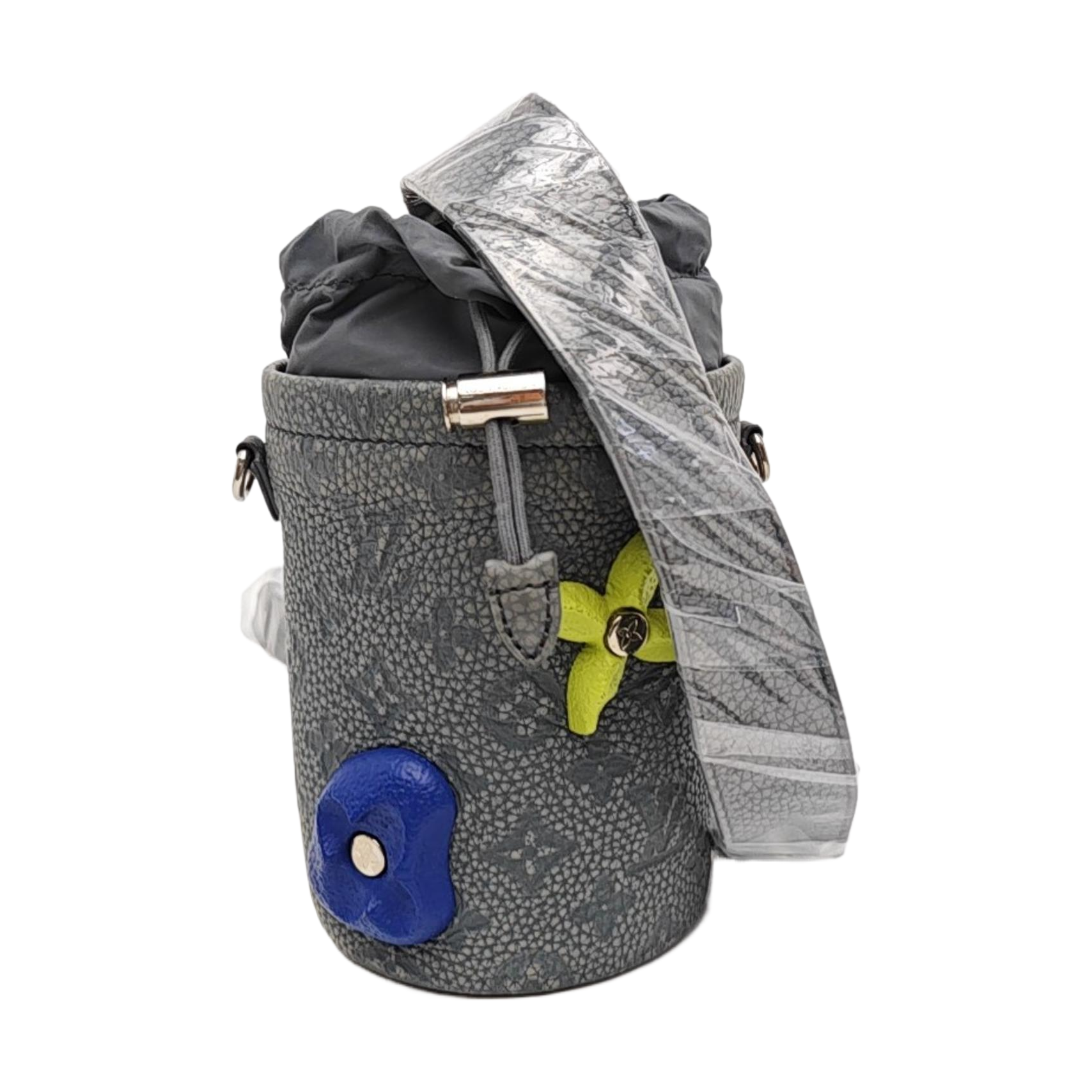 CHALK Monogram Calfskin Blue