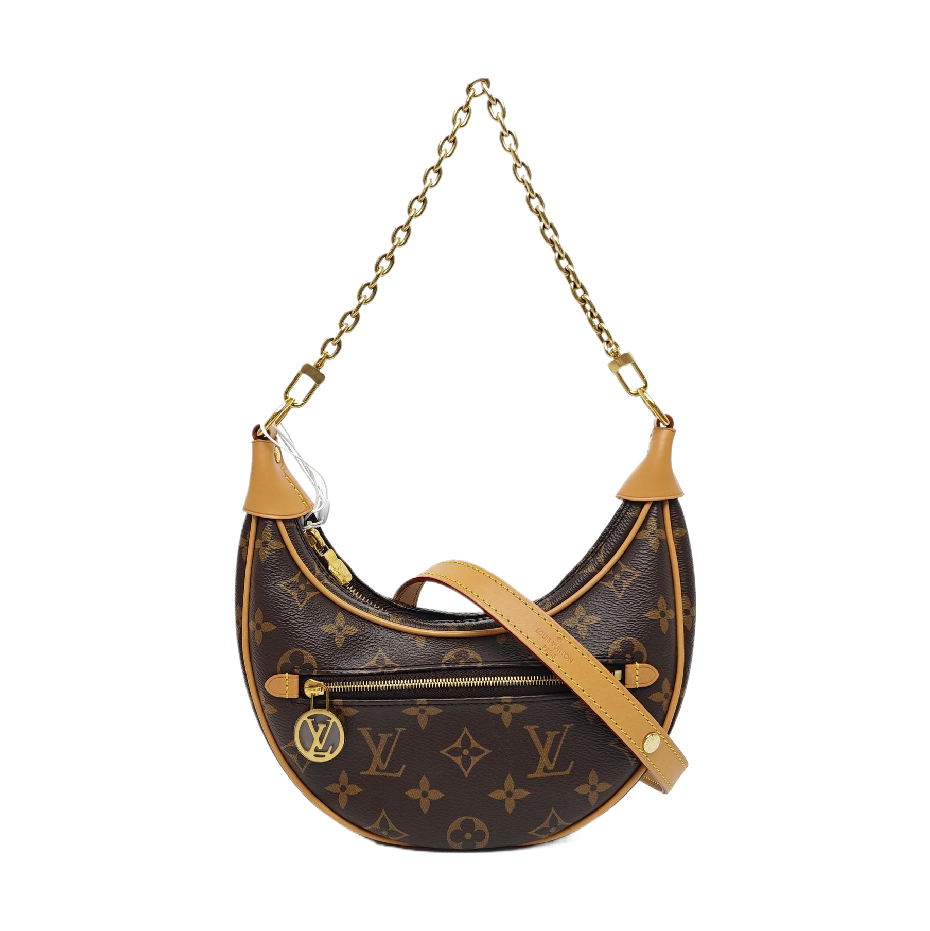 LOOP Monogram Coated Canvas Brown