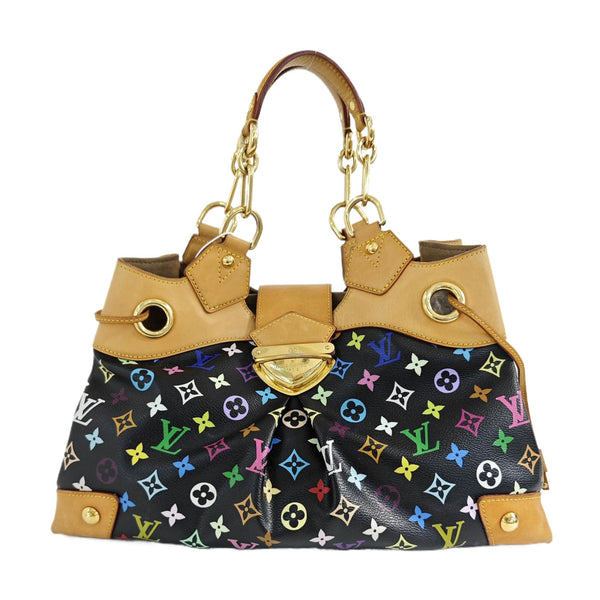 LV × TM URSULA Monogram Coated Canvas Black