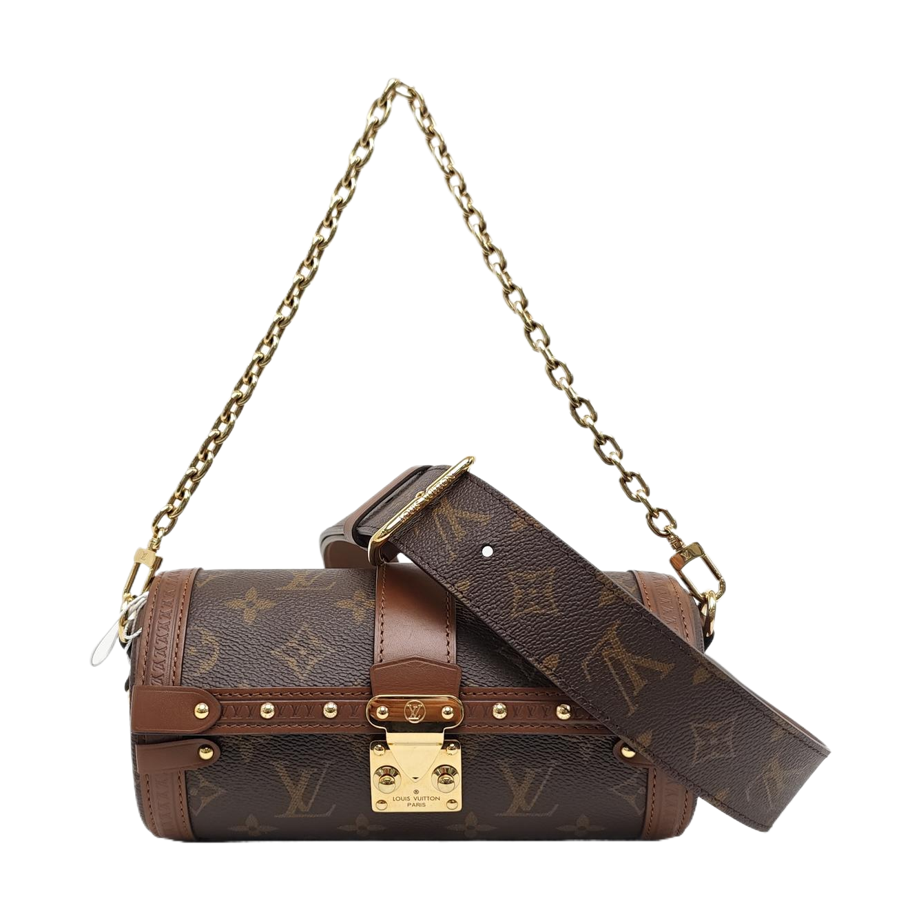 PAPILLON 19 Monogram Coated Canvas Brown