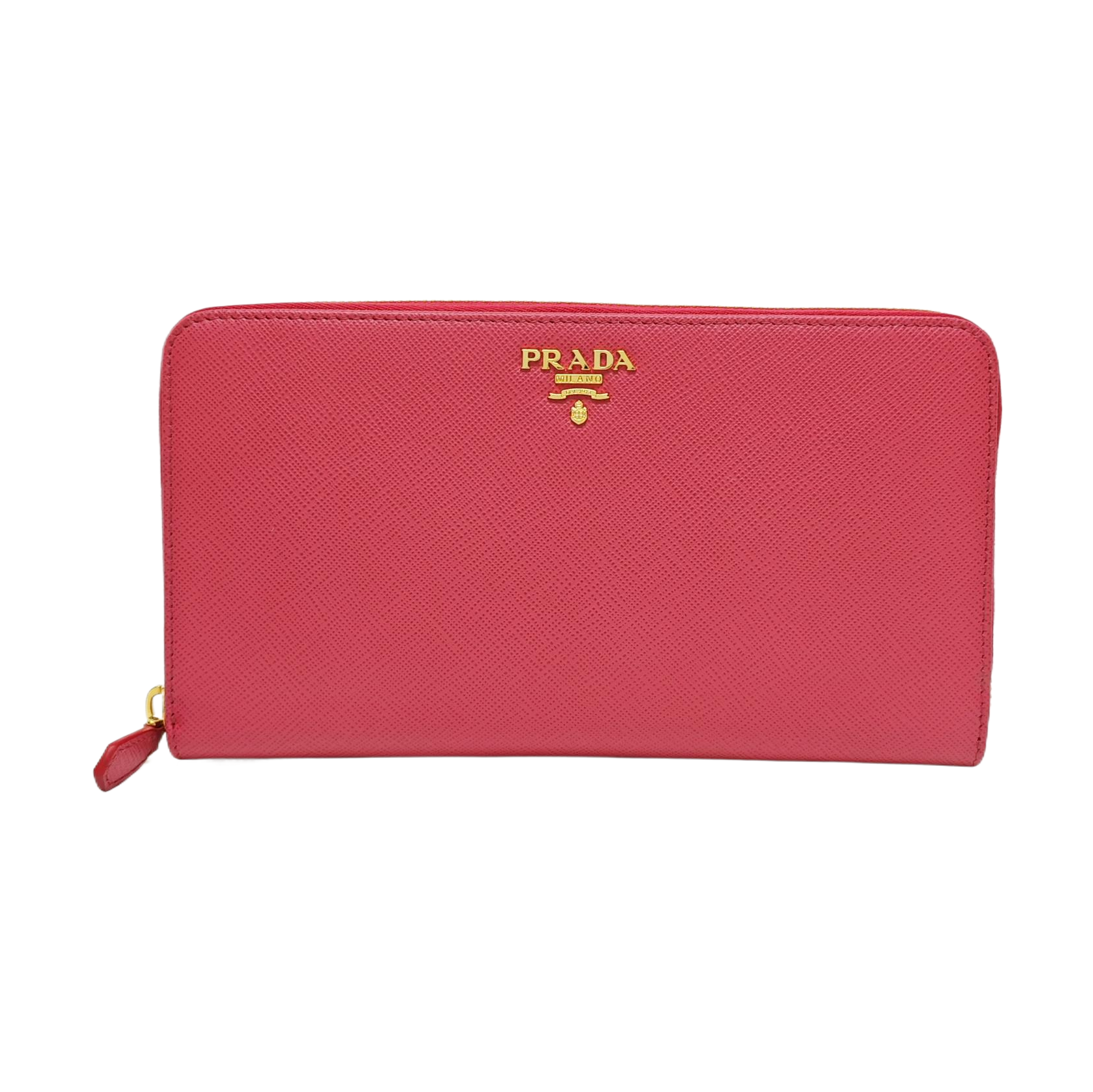 Saffiano Calfskin Wallet Pink