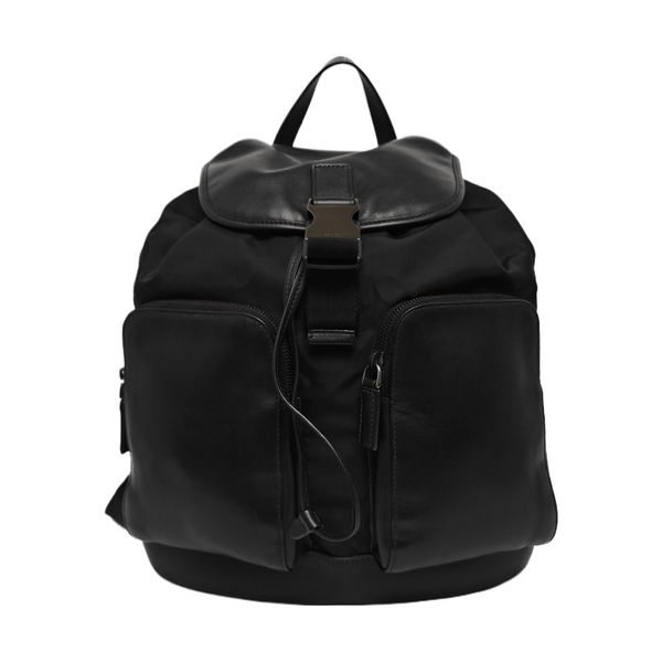 Nylon Backpack Black