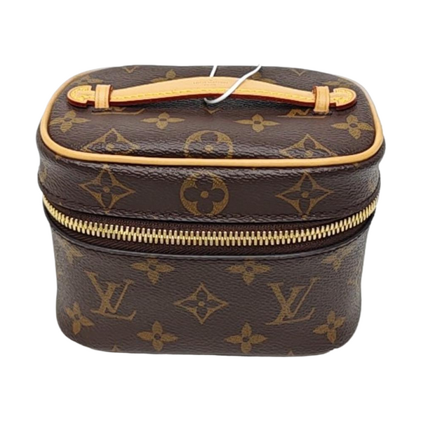 NICE Super Mini Monogram Coated Canvas Brown