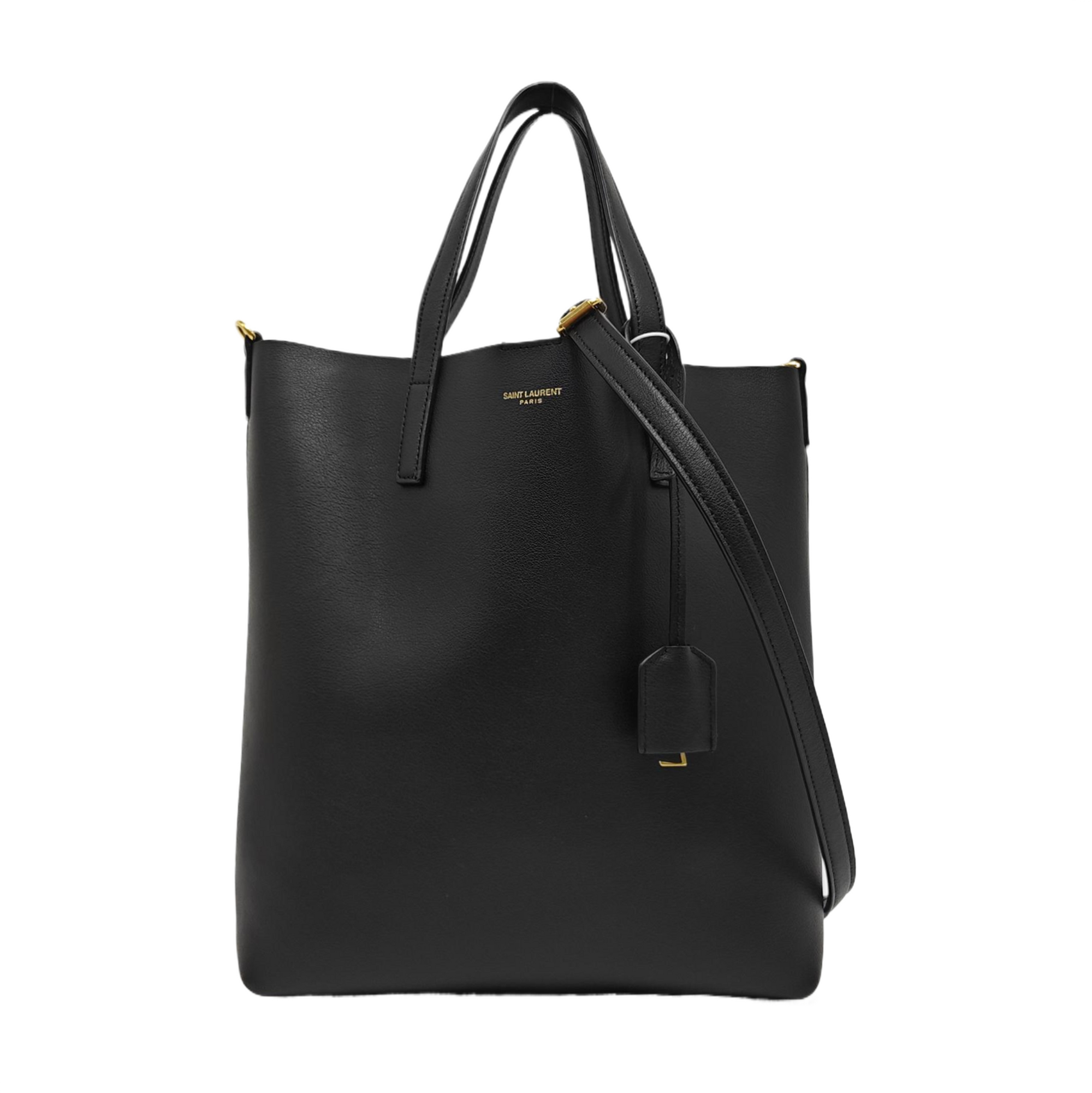 SHOPPING Calfskin Black