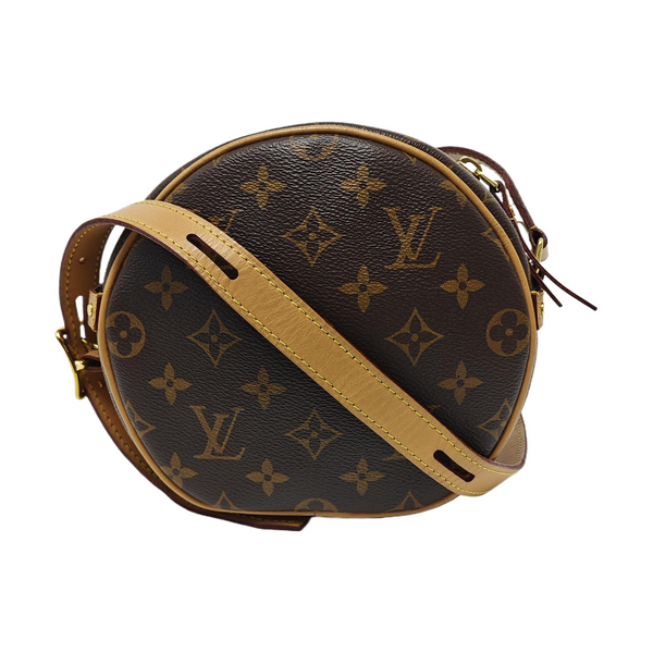 BOITE CHAPEAU PM Monogram Coated Canvas Brown